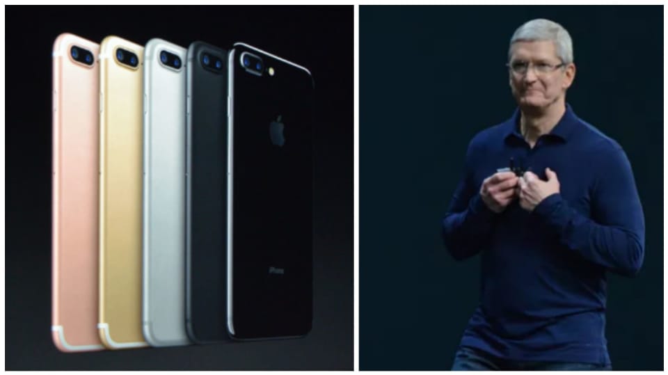 Tim Cook představil na prezentaci nový iPhone 7.
